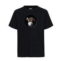 The Cassandra Cat t-shirt (male) - cat on the ball